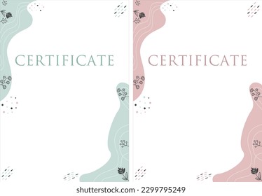 award certificate template design 94