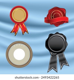 Arte vectorial de Plantilla de certificados de premio, iconos y gráficos de forma gratuita