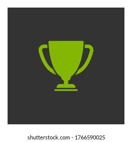 Premio, icono de copa. Ilustración del vector EPS 10.