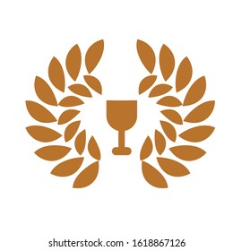 Award cup and trophy icon
