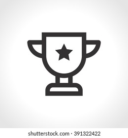 Award cup and trophy icon