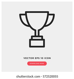 Award Cup Vector Icon