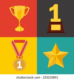  award design , vector illustration