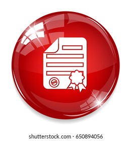 award diploma icon