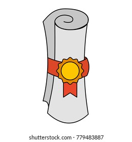 award of excellence with rosette and ribbon