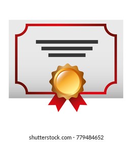 award of excellence with rosette and ribbon