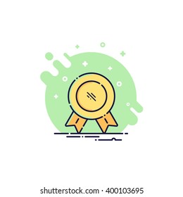 Award Flat Icon