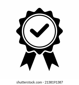 Award flat style vector icon