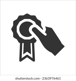 Award give Icon, Vector Graphics