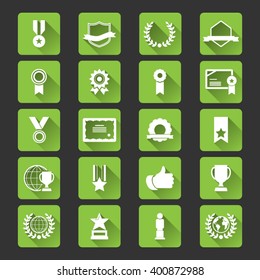 Award and Honor Icon set