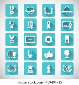Award and Honor Icon set
