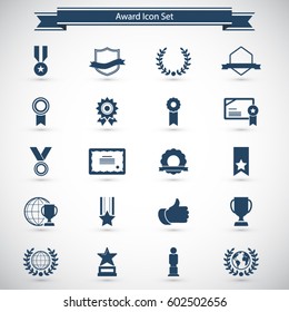 Award and Honor Icon set