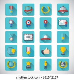 Award and Honor Icon set