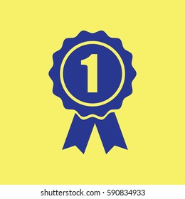 Award icon with 1