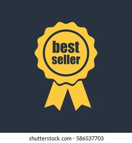 Award icon with best seller