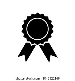 award icon black and white and symbol