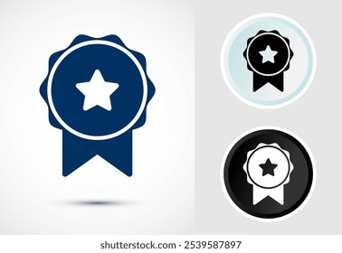 Award icon design illustration, Winning icon, Champion symbol
