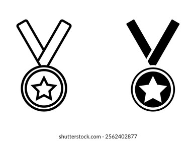 Award icon design isolated on white background