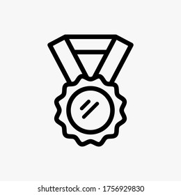 Award icon designed in a line style