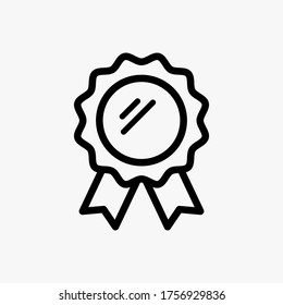 Award icon designed in a line style