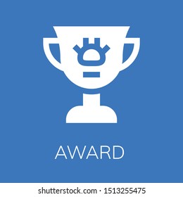  Award icon. Editable  Award icon for web or mobile.