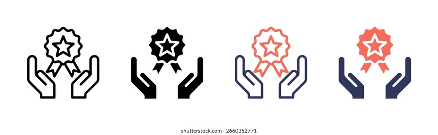 Elemento De Icono De Premio Para Diseño Y Vector