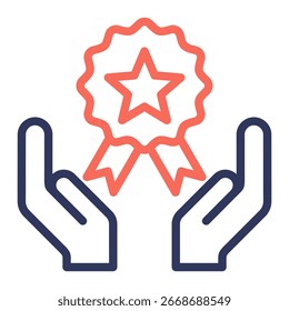 Award Icon Element For Design And Vector