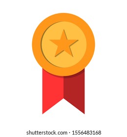 award icon in flat style