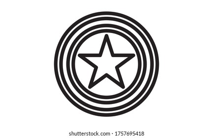 Icono de premio ilustración vectorial de estilo plano.