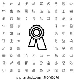 award icon illustration isolated vector sign symbol. Company icons vector set.