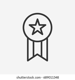 Award  icon illustration isolated vector sign symbol