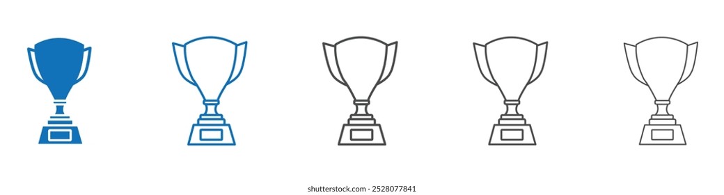 Award icon Isolated flat vector in outline