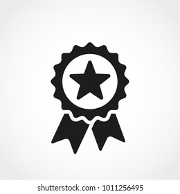 Award Icon Isolated on White Background