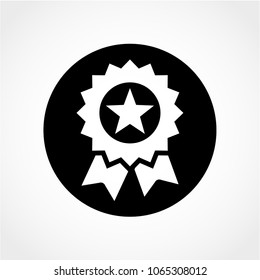 Award Icon Isolated on White Background