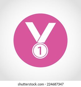 Award Icon Isolated on White Background