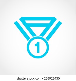 Award Icon Isolated on White Background