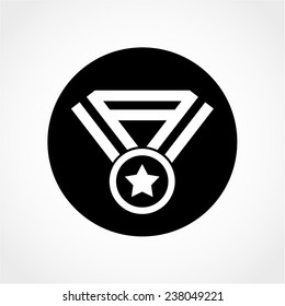 Award Icon Isolated on White Background