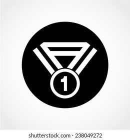 Award Icon Isolated on White Background