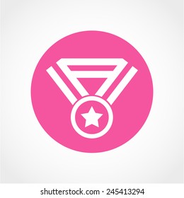 Award Icon Isolated on White Background