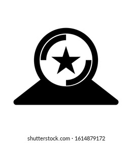 award icon isolated sign symbol vector illustration - high quality black style vector icons
