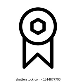 award icon isolated sign symbol vector illustration - high quality black style vector icons
