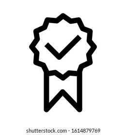 award icon isolated sign symbol vector illustration - high quality black style vector icons
