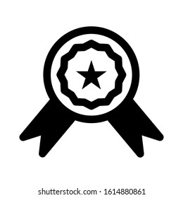 award icon isolated sign symbol vector illustration - high quality black style vector icons
