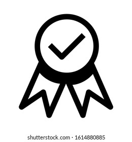 award icon isolated sign symbol vector illustration - high quality black style vector icons
