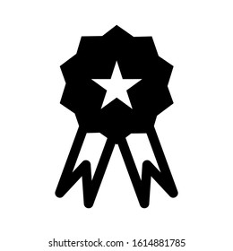 award icon isolated sign symbol vector illustration - high quality black style vector icons
