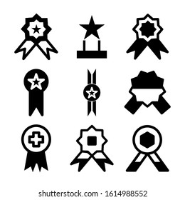 award icon isolated sign symbol vector illustration - Collection of high quality black style vector icons
