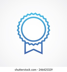Award icon in line style