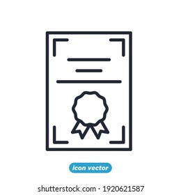 Award icon. Award medal pictograms symbol template for graphic and web design collection logo vector illustration