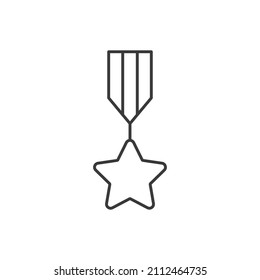 Award icon. Award medal pictograms symbol template for graphic and web design collection logo vector illustration