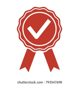Award Icon on white background. Vector illustration